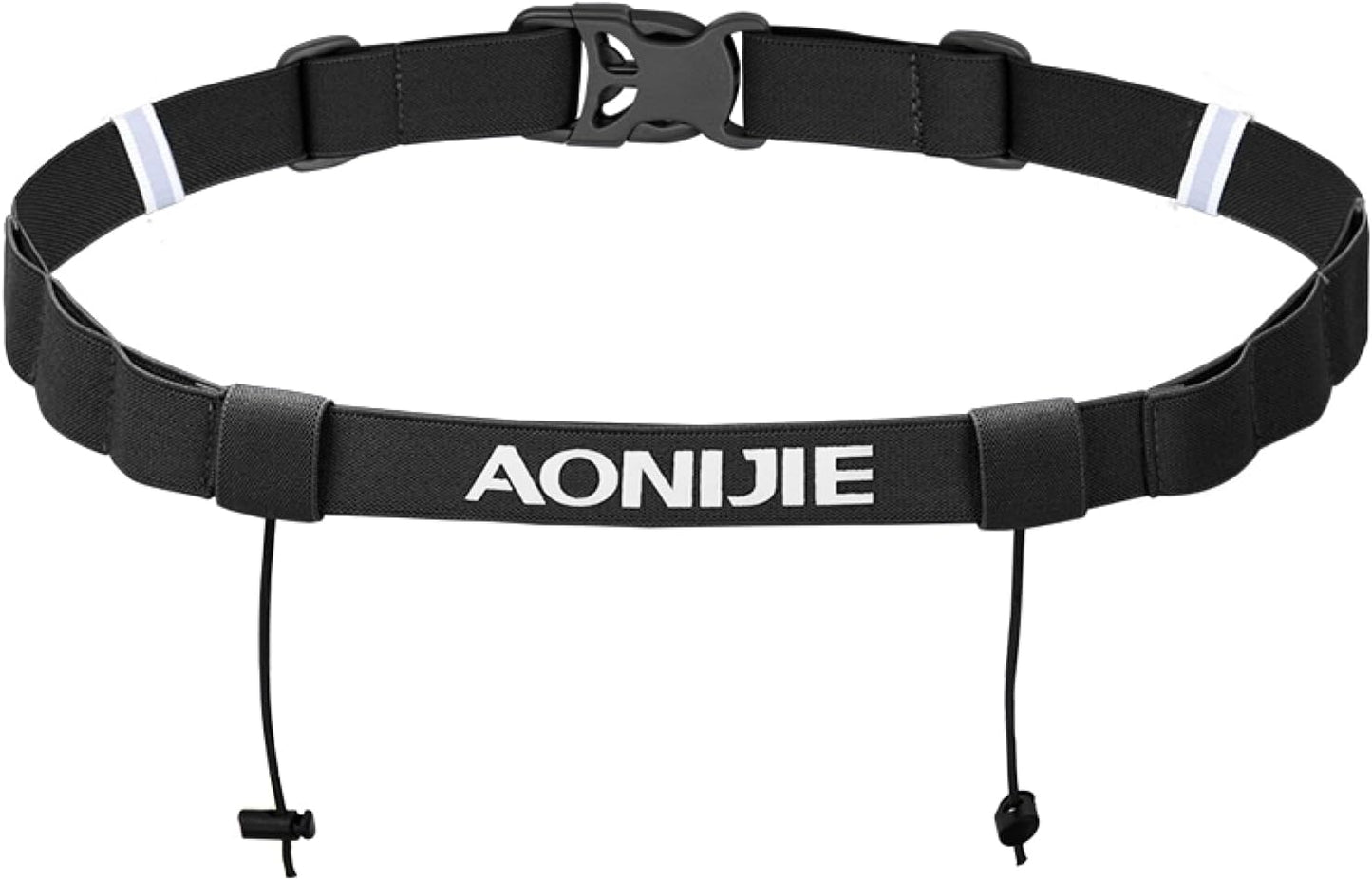 Running Bib Holder Race Belt Runner Bib Strap Race Number Belt for Triathlon, Marathon, Running, Cycling