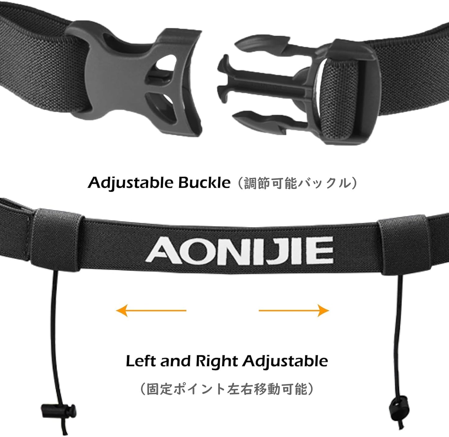 Running Bib Holder Race Belt Runner Bib Strap Race Number Belt for Triathlon, Marathon, Running, Cycling
