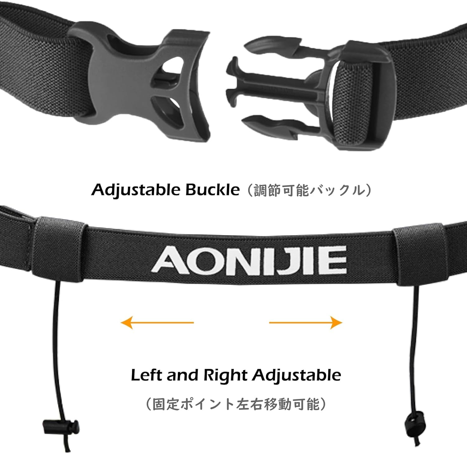 Running Bib Holder Race Belt Runner Bib Strap Race Number Belt for Triathlon, Marathon, Running, Cycling