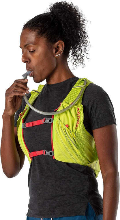 Unisex Pinnacle Race Vest W/ 12L Hydration Pack, Running Vest with Water Bladder, Hydration Vest for Running Women, Water-Resistant, Moisture Wicking