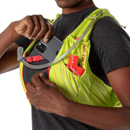 Unisex Pinnacle Race Vest W/ 12L Hydration Pack, Running Vest with Water Bladder, Hydration Vest for Running Women, Water-Resistant, Moisture Wicking